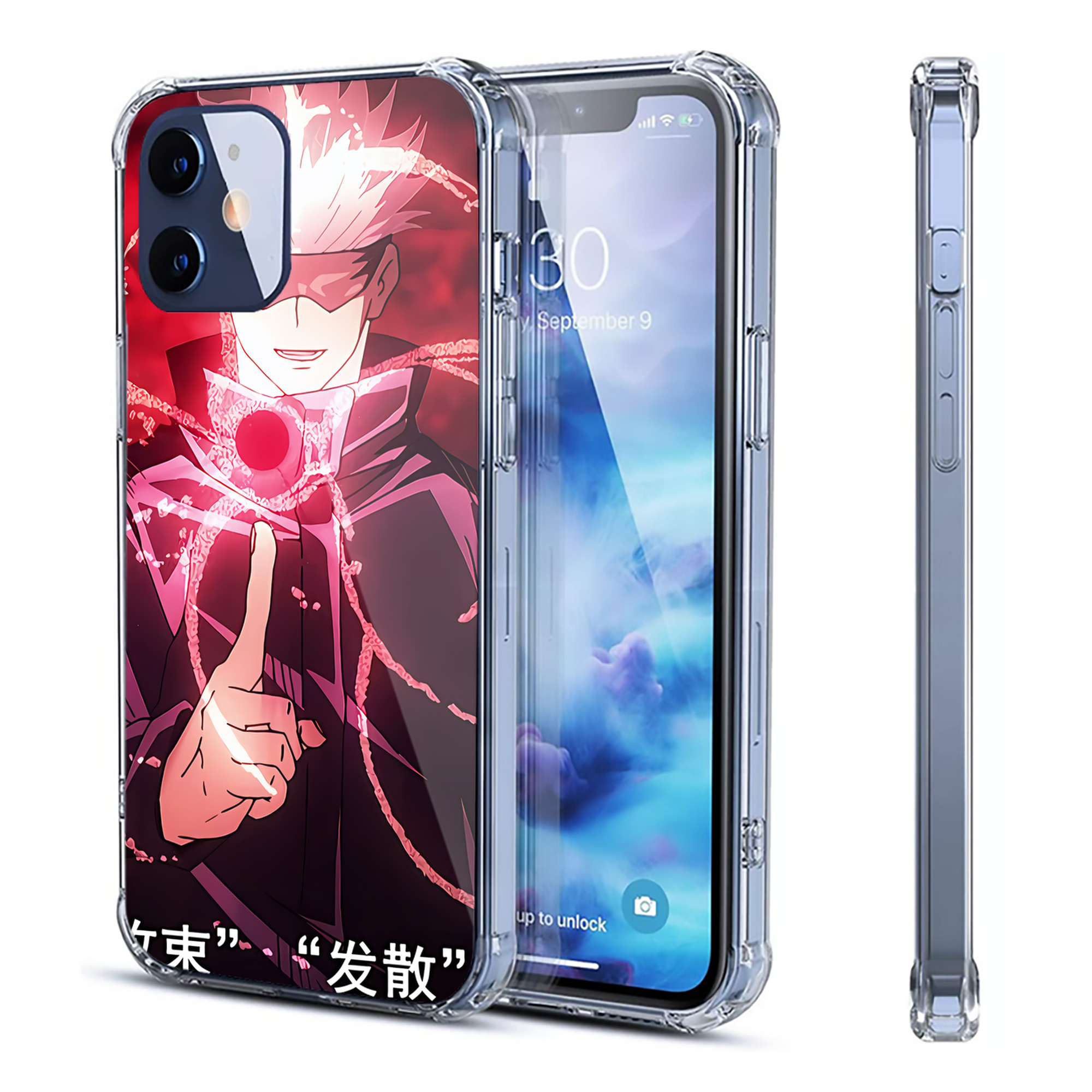 （画像用） SPY×FAMILY间谍家家酒 【iPhone 12シリーズ対応】透明スマホケース（クリアソフトケース）